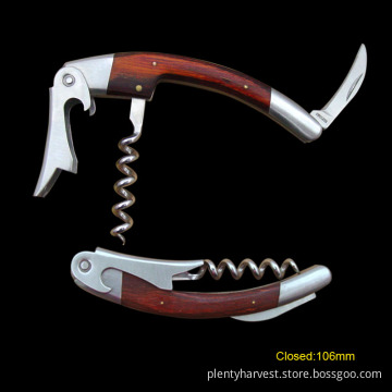 Waiter's Corkscrew with Wooden Handle (#110)
